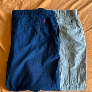 EUC Ralph Lauren 44Bx32 Prospect Chino Pants Lot of 2